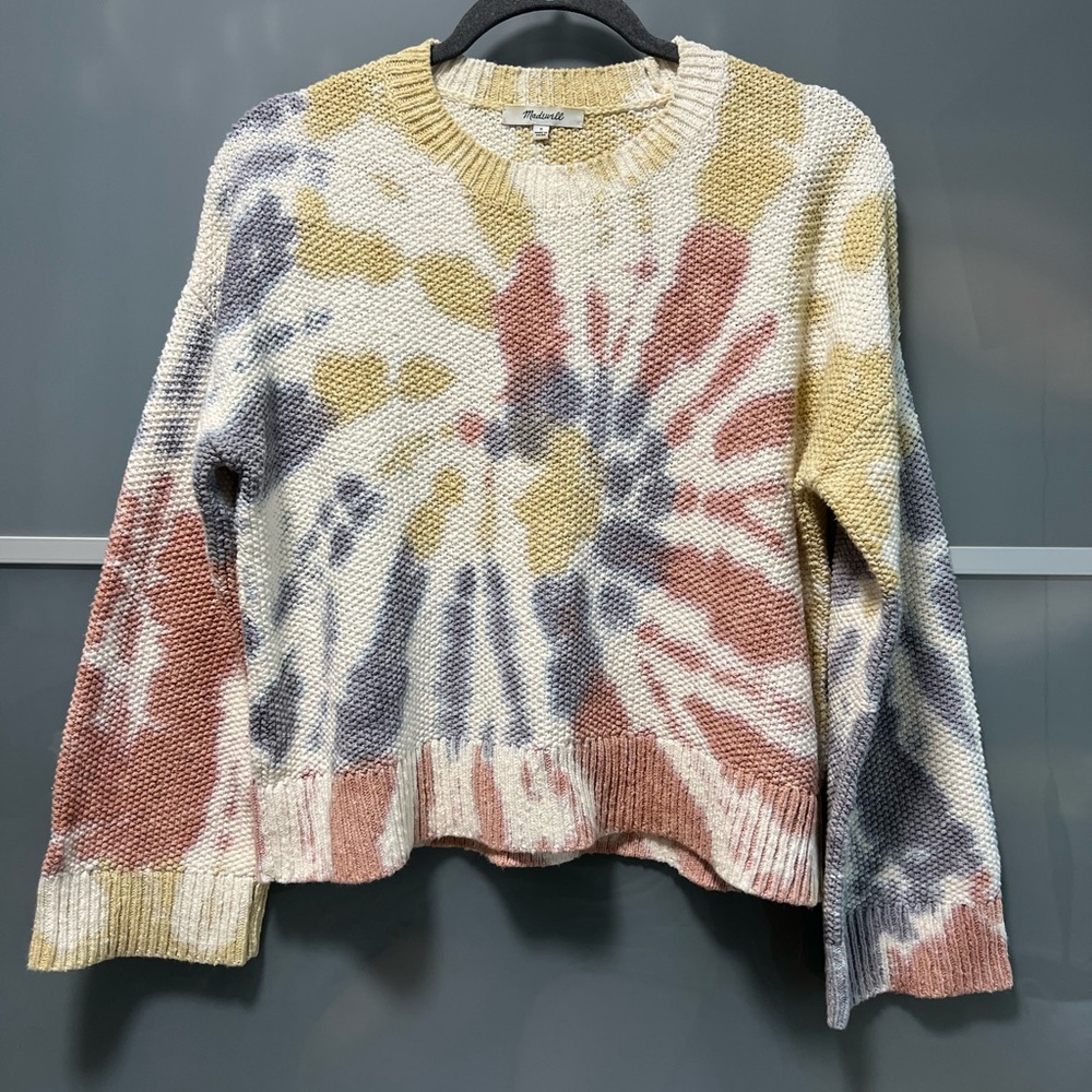 Madewell tie dye sweater size SMALL